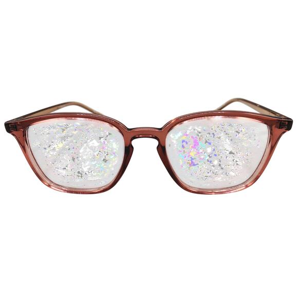 Rose Women\'s Ray Ban Glasses Frames Only 7185 8234 52 18 145